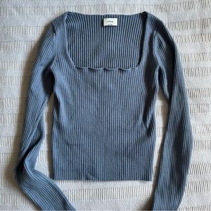 Wilfred “Leighton” Blue Sweater